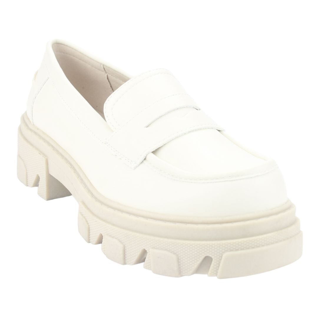 Mocasin Chalada Mujer 38-Karl-2 Beige Casual Zapatos Taco Chalada 