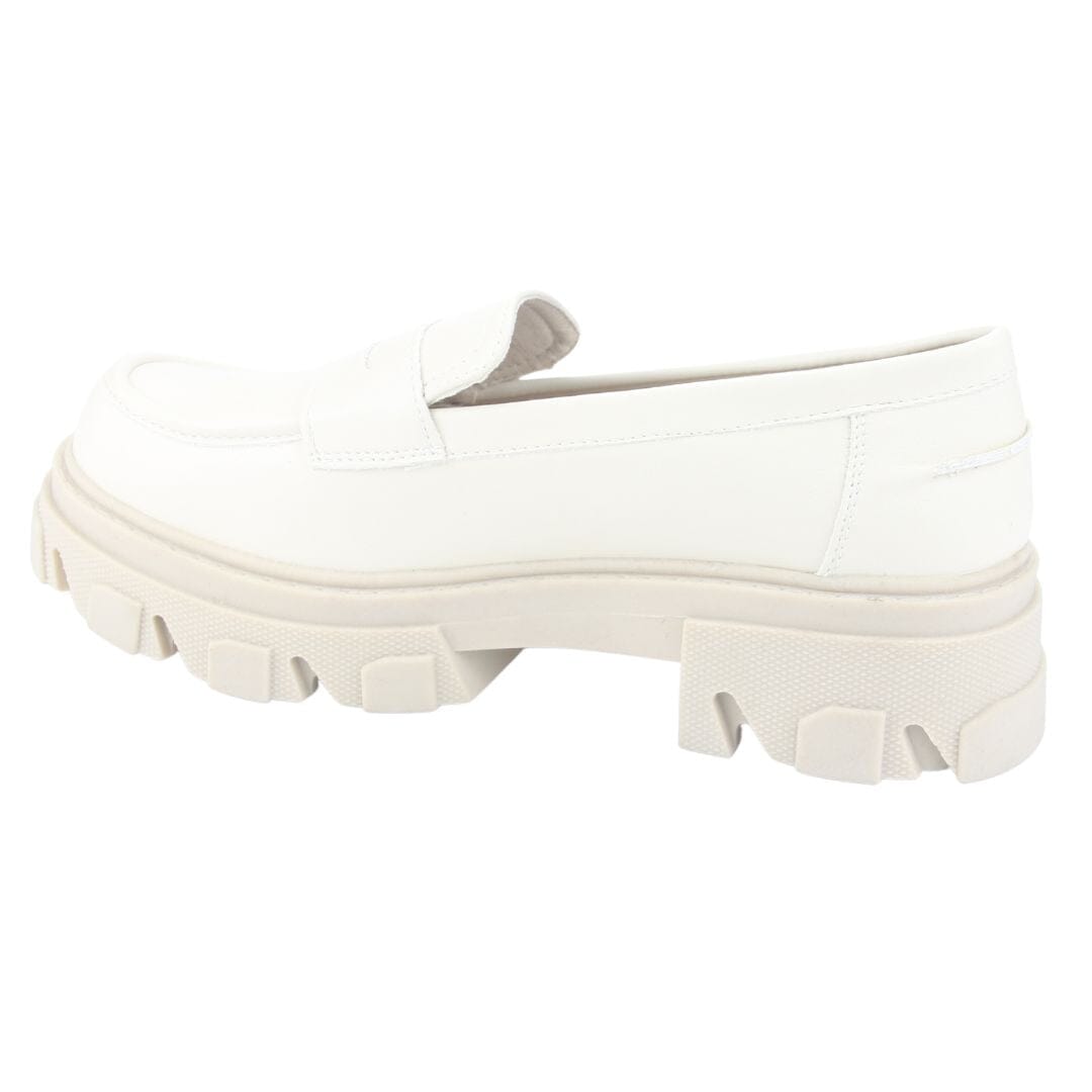 Mocasin Chalada Mujer 38-Karl-2 Beige Casual Zapatos Taco Chalada 
