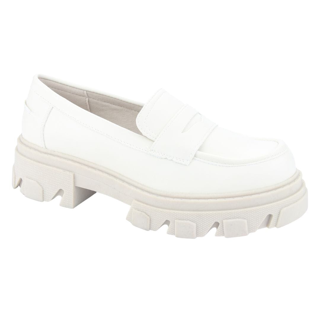 Mocasin Chalada Mujer 38-Karl-2 Beige Casual Zapatos Taco Chalada 