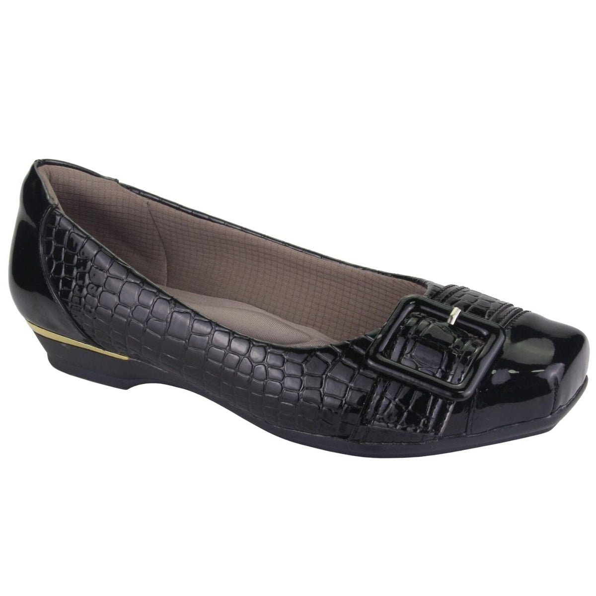Mocasin Chalada Mujer Alpa-2 Negro Moda Ballerinas Chalada 