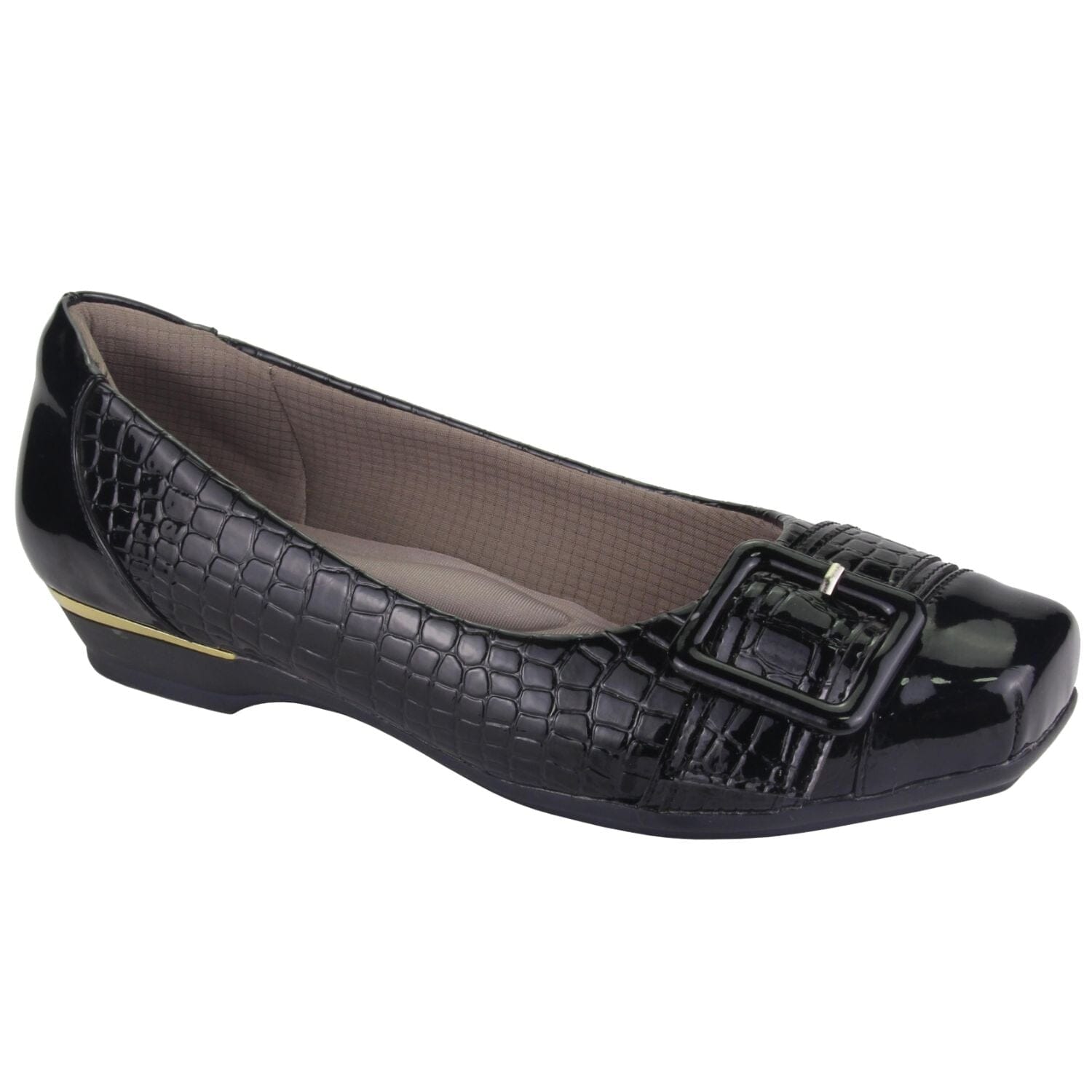Mocasin Chalada Mujer Alpa-2 Negro Moda Ballerinas Chalada 