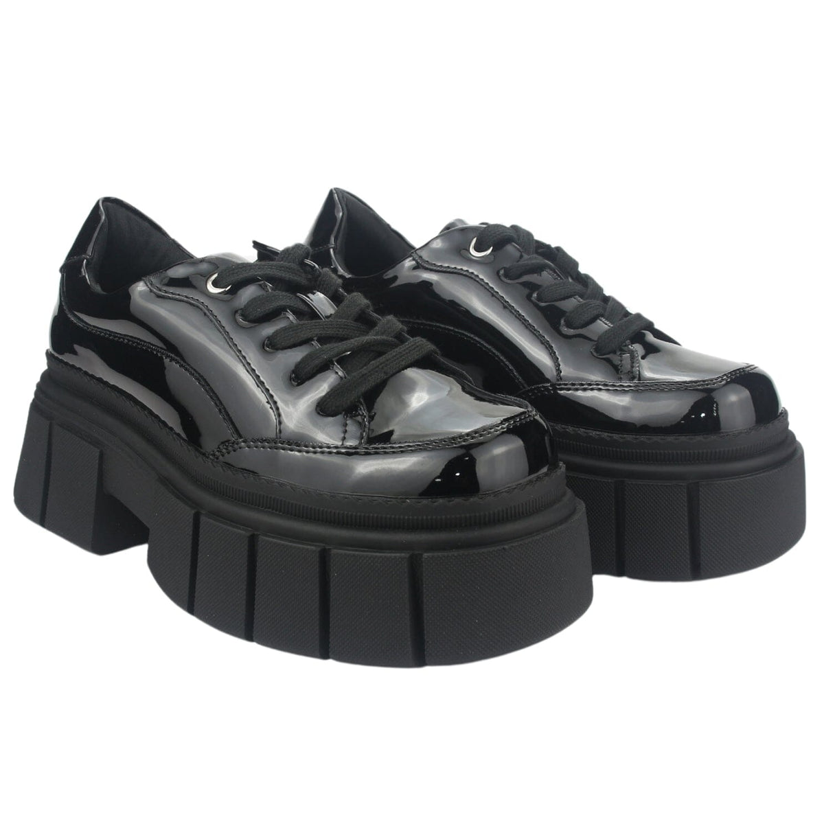 Mocasin Chalada Mujer Bresh-5 Negro Moda Mocasines Plataforma Chalada 