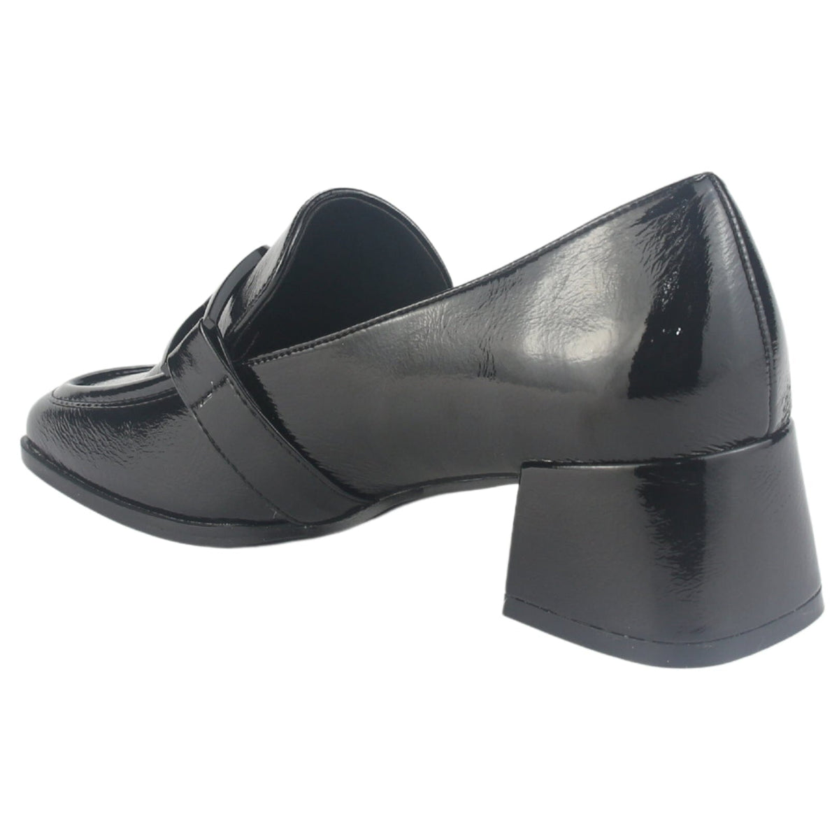 Mocasin Chalada Mujer Cetrano-1 Negro Casual Mocasines Taco Chalada 