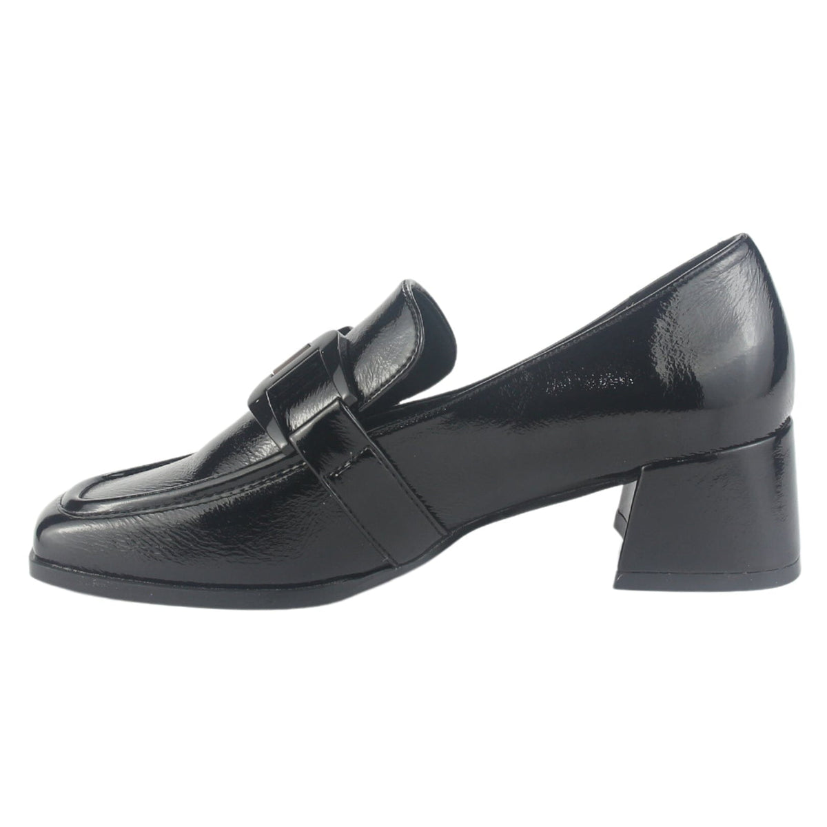 Mocasin Chalada Mujer Cetrano-1 Negro Casual Mocasines Taco Chalada 