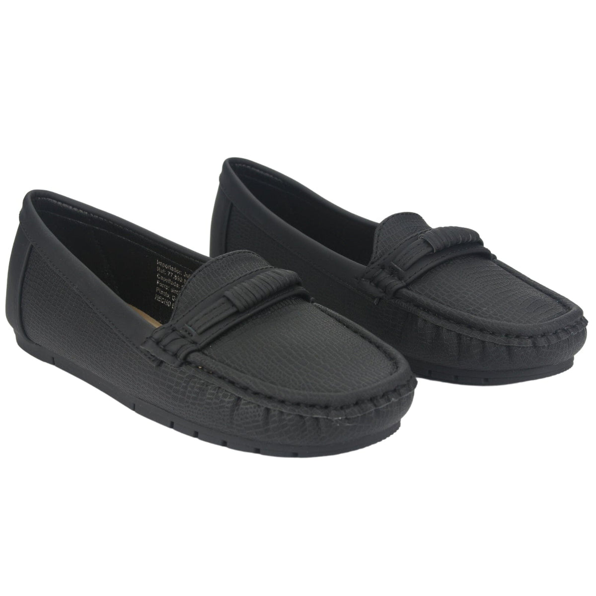 Mocasin Chalada Mujer Cusco-35 Negro Casual Mocasines Planos Chalada 