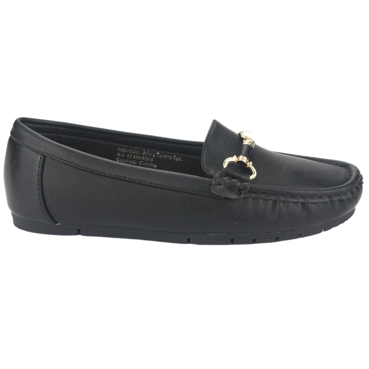 Mocasin Chalada Mujer Cusco-36 Negro Casual Mocasines Planos Chalada 