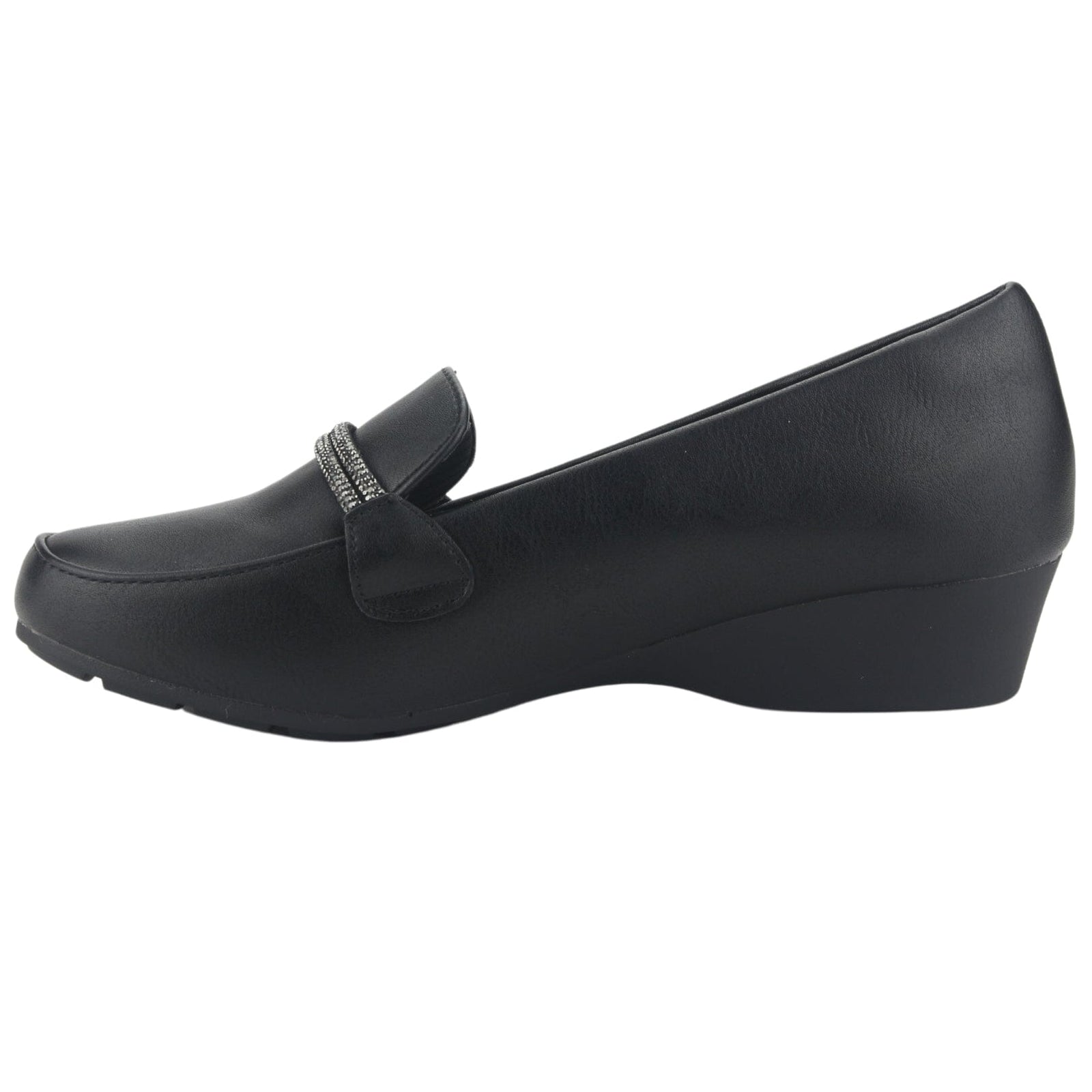 Mocasin Chalada Mujer Dana-6 N Negro Casual Mocasines Taco Chalada 