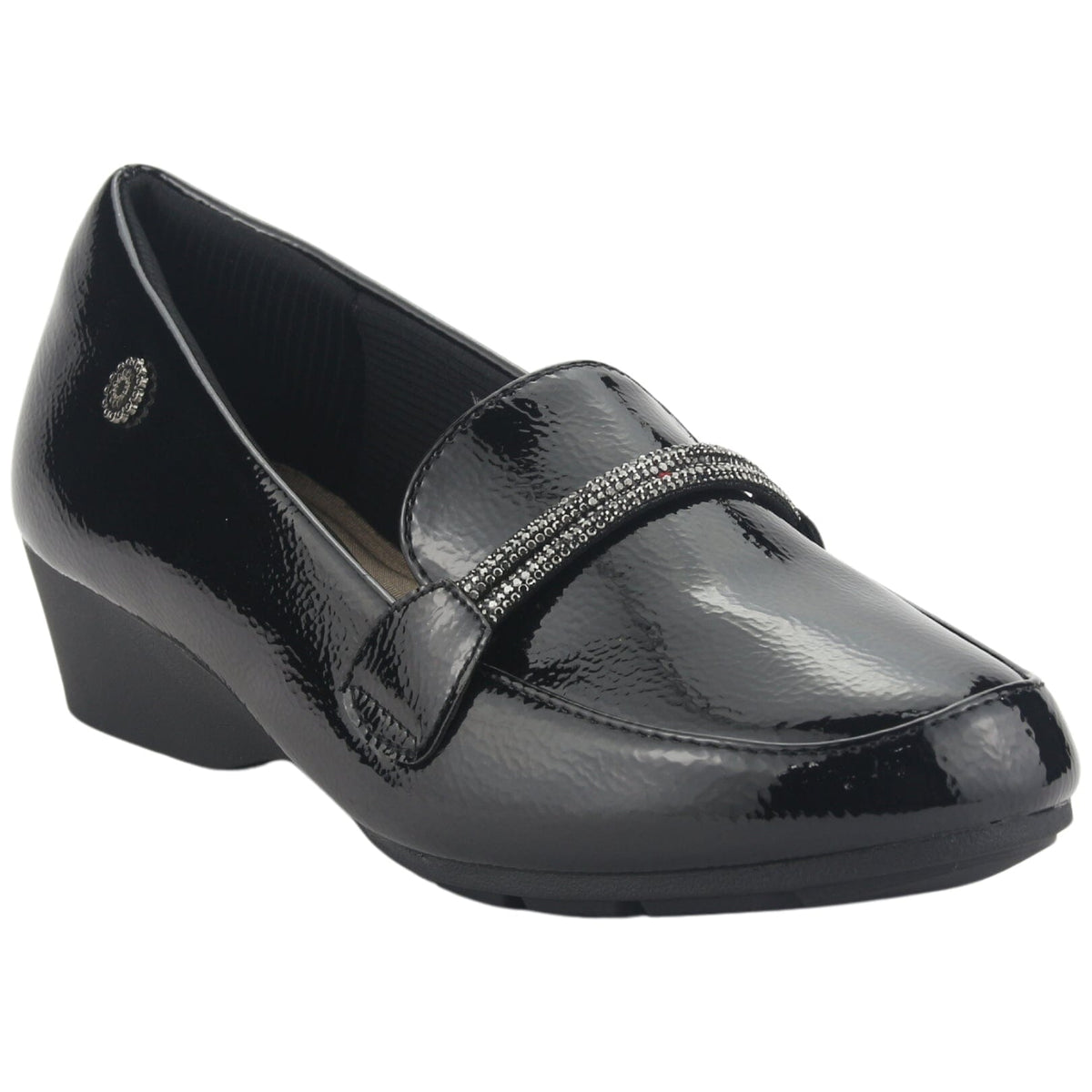 Mocasin Chalada Mujer Dana-6 V Negro Casual Mocasines Taco Chalada 