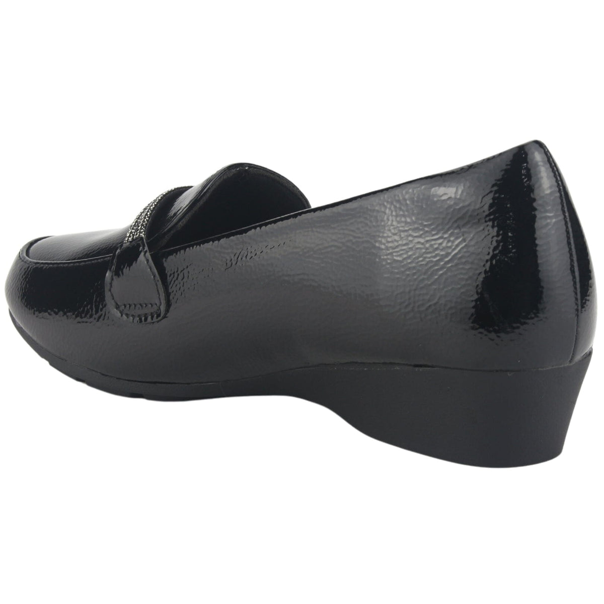 Mocasin Chalada Mujer Dana-6 V Negro Casual Mocasines Taco Chalada 