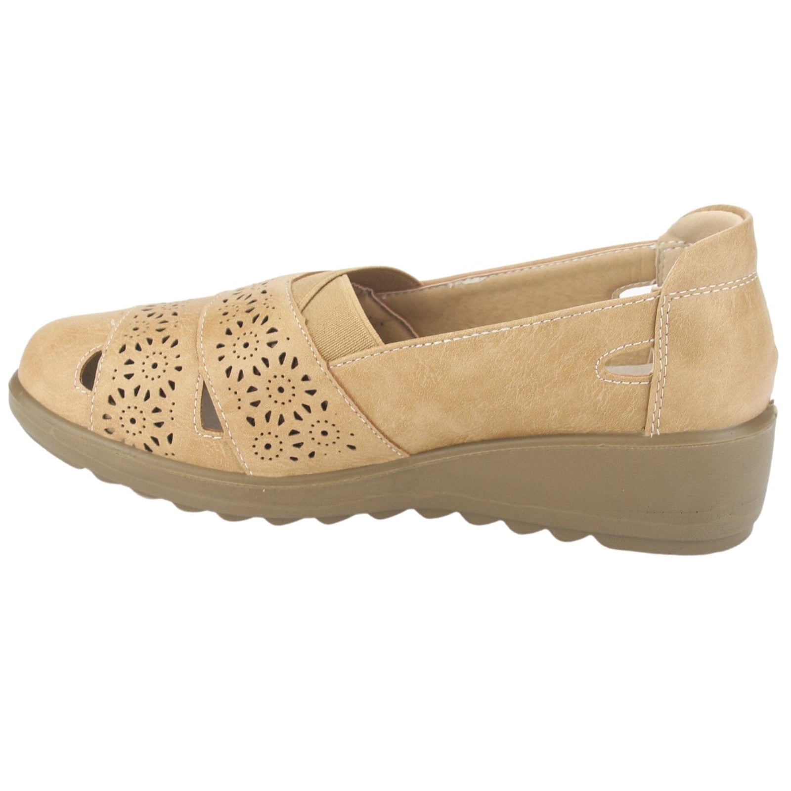 Mocasin Chalada Mujer Deza-1 Beige Casual Mocasines Planos Chalada 