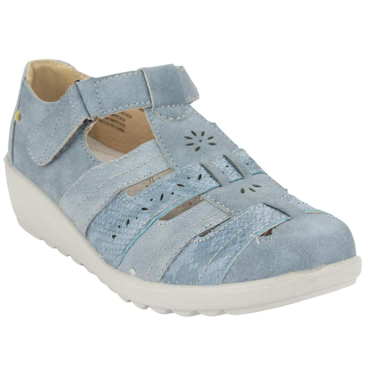 Mocasin Chalada Mujer Deza-2 Azul Casual Mocasines Planos Chalada 