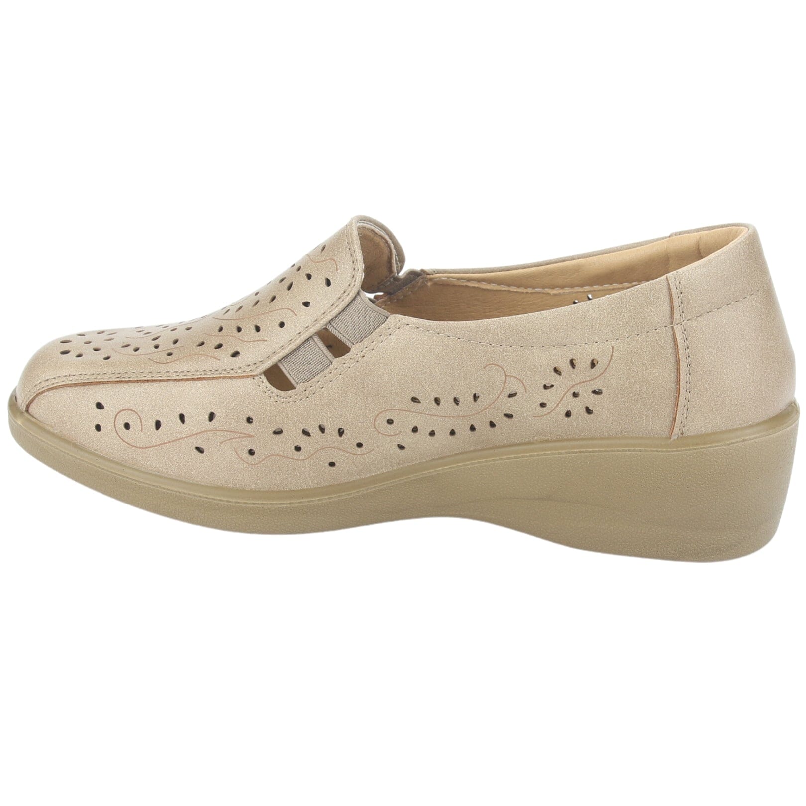 Mocasin Chalada Mujer Dina-1 Beige Casual Mocasines Planos Chalada 