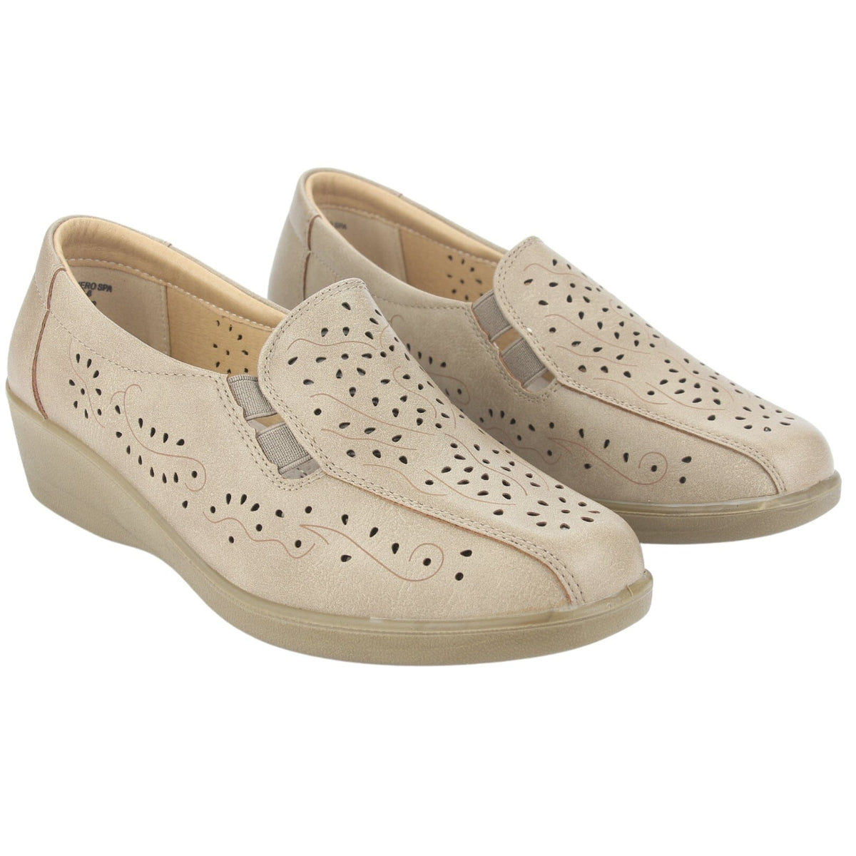 Mocasin Chalada Mujer Dina-1 Beige Casual Mocasines Planos Chalada 