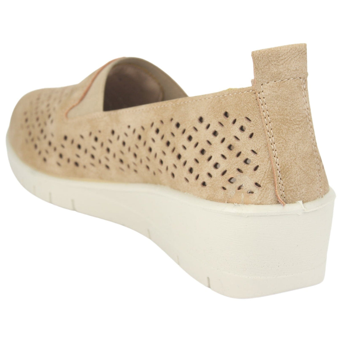 Mocasin Chalada Mujer Ditter-1 Beige Casual Mocasines Planos Chalada 