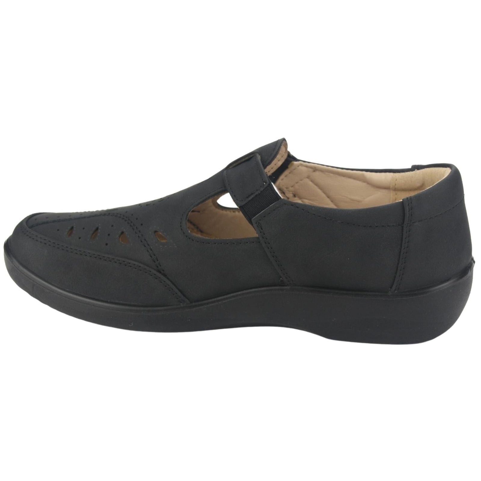 Mocasin Chalada Mujer Dong-1 Negro Casual Mocasines Planos Chalada 