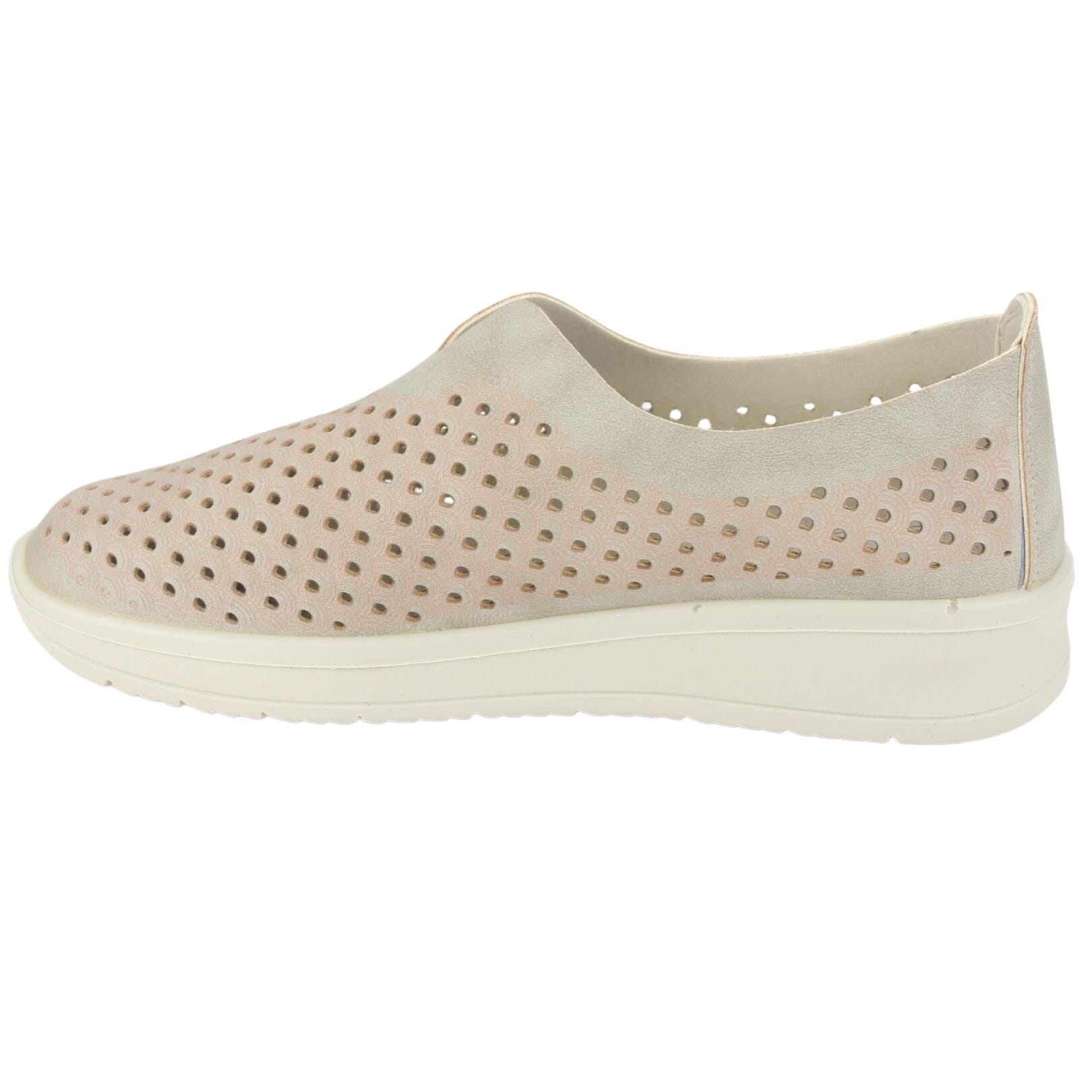 Mocasin Chalada Mujer Duster-1 Taupe Casual Mocasines Planos Chalada 