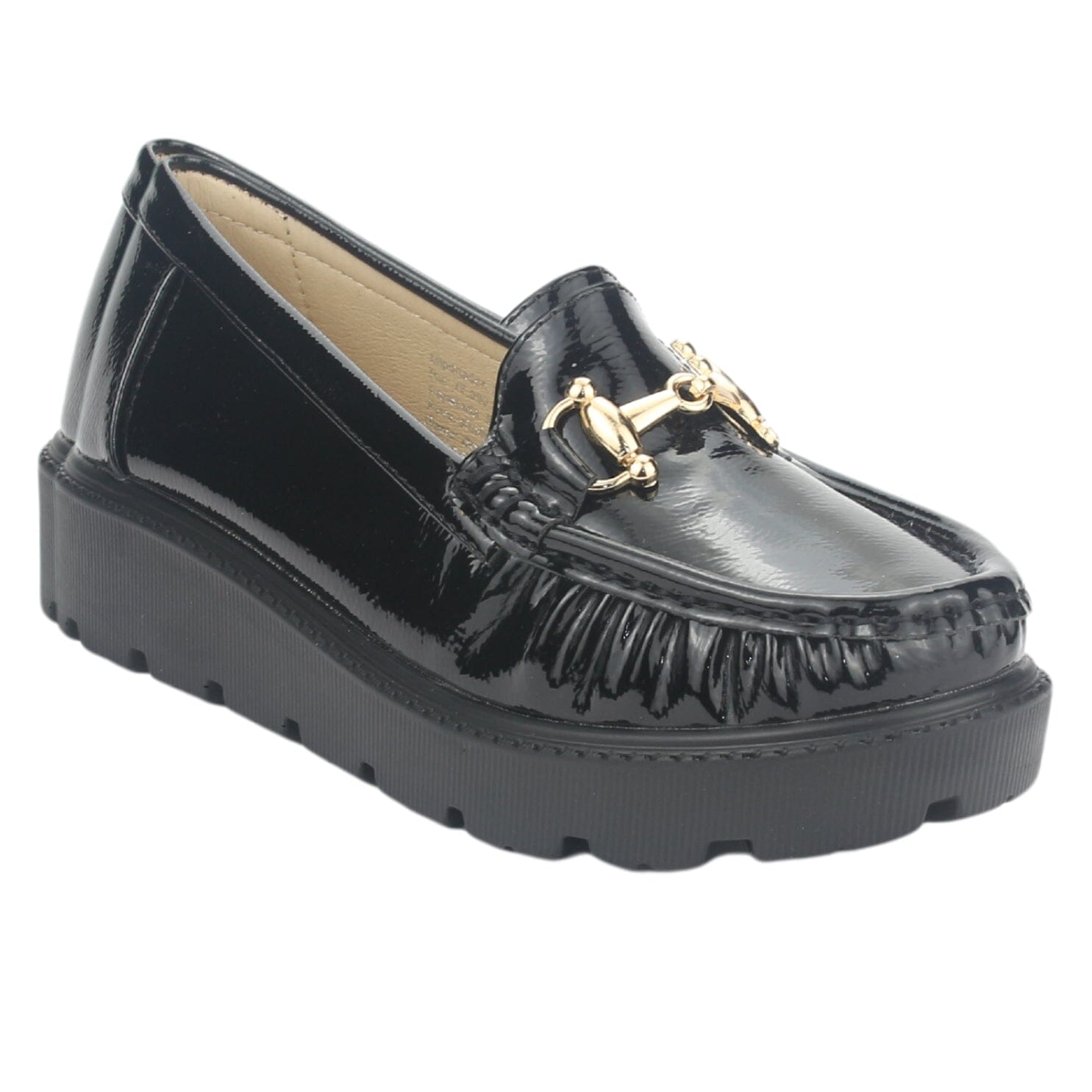 Mocasin Chalada Mujer Gran-20 Negro Casual Mocasines Plataforma Chalada 