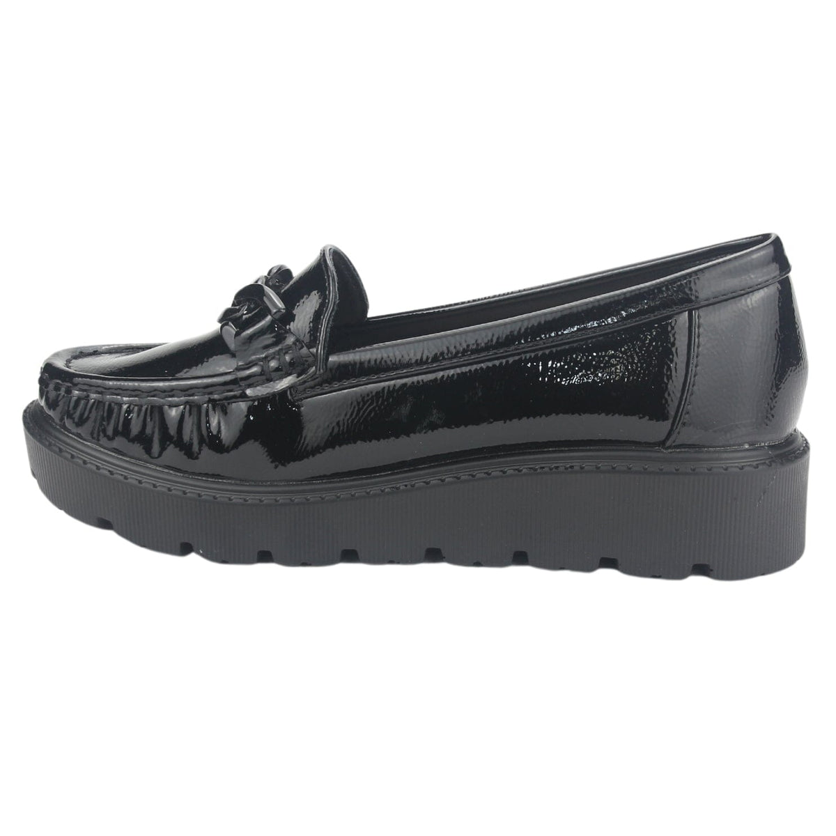 Mocasin Chalada Mujer Gran-21 Negro Casual Mocasines Plataforma Chalada 