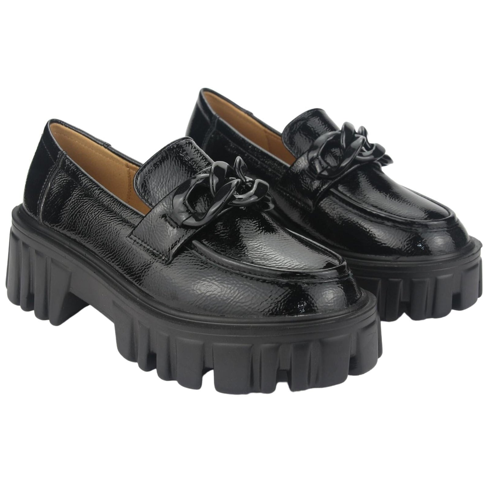 Mocasin Chalada Mujer Gravi-1 Negro Casual Chalada 