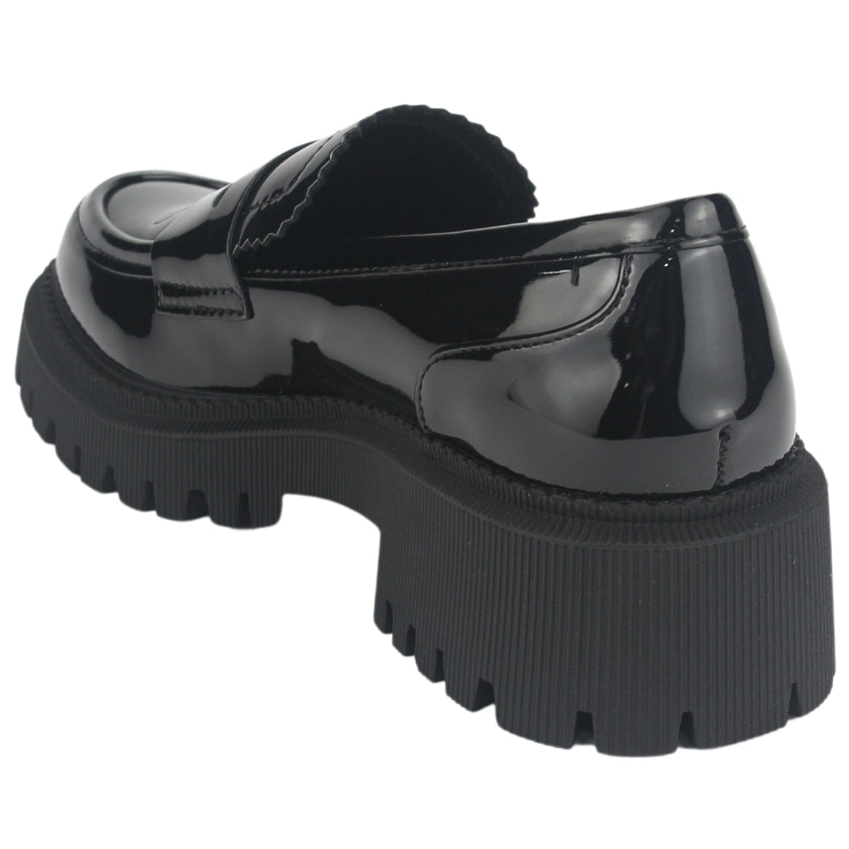 Mocasin Chalada Mujer Joop-1 V Negro Casual Zapatos Taco Chalada 