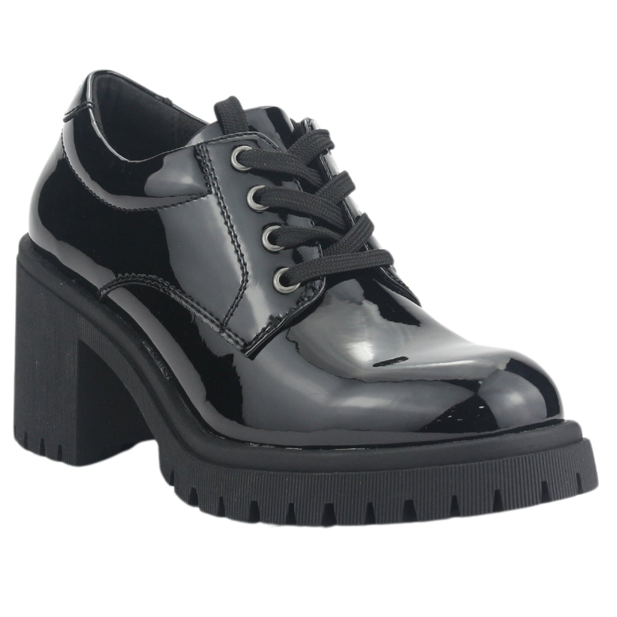 Mocasin Chalada Mujer Jordi-1 Negro Casual Botines Taco Chalada 
