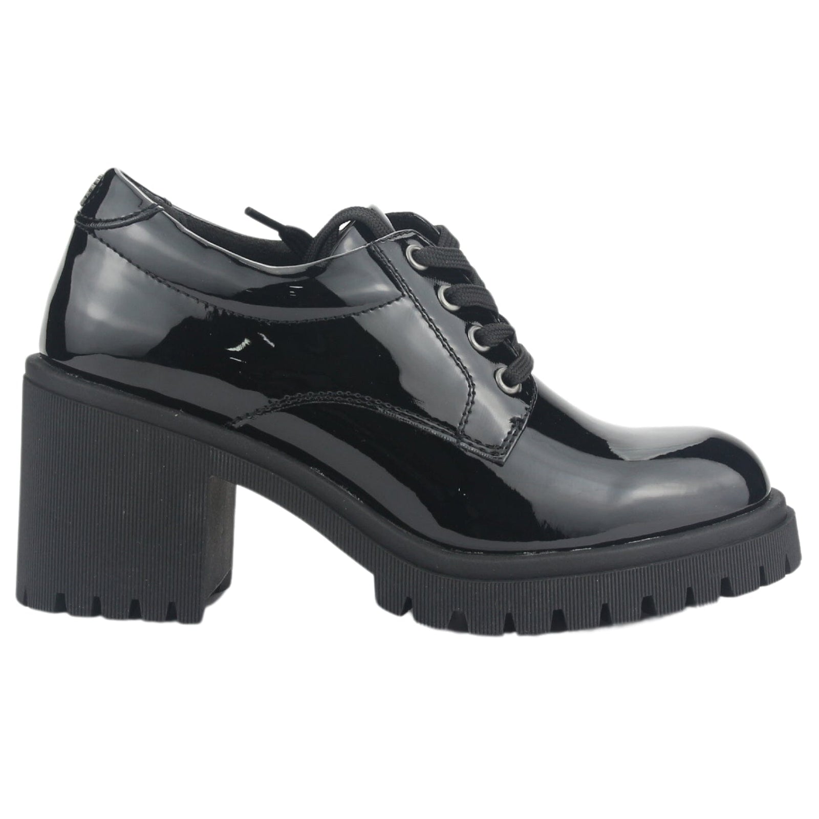 Mocasin Chalada Mujer Jordi-1 Negro Casual Botines Taco Chalada 