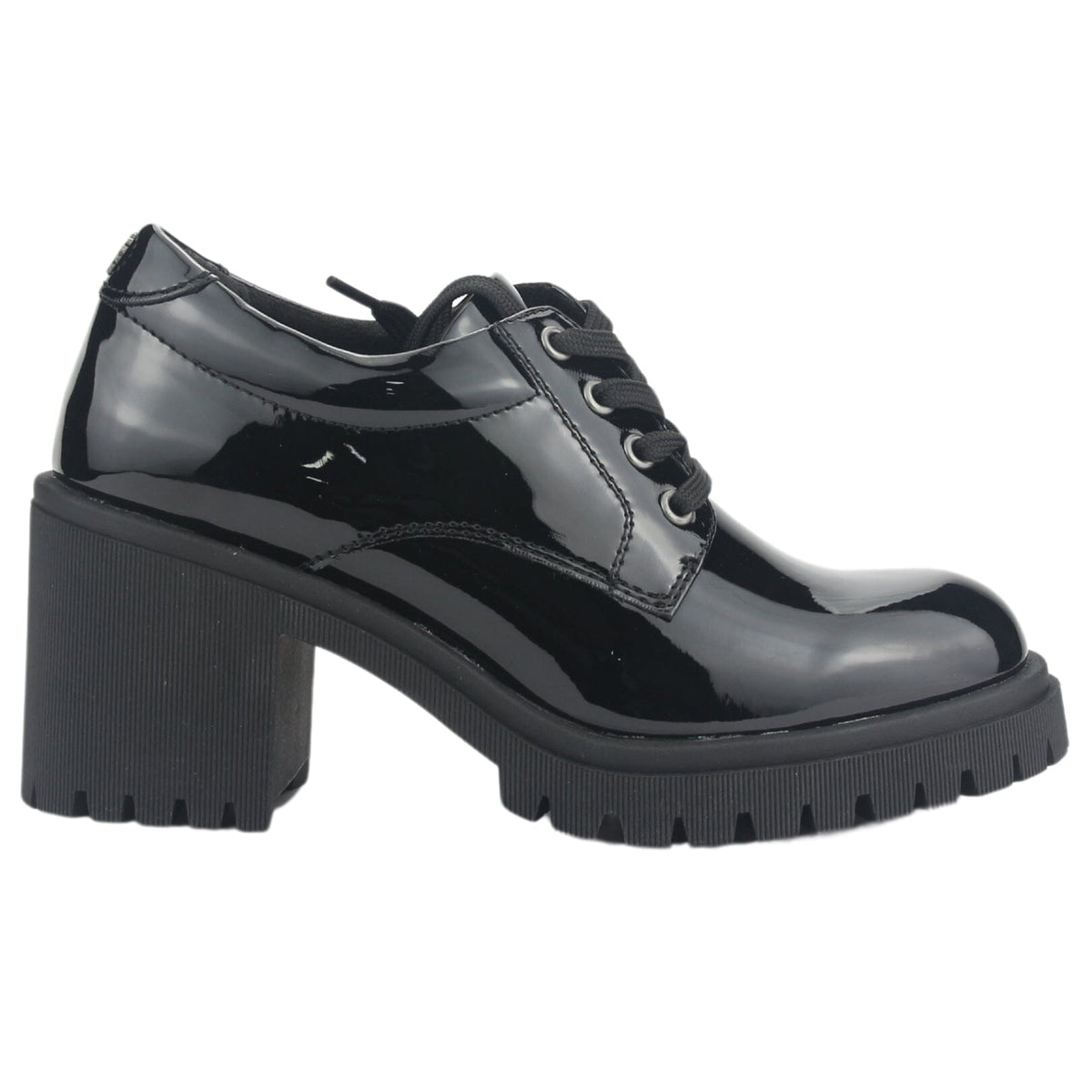 Mocasin Chalada Mujer Jordi-1 Negro Casual Botines Taco Chalada 