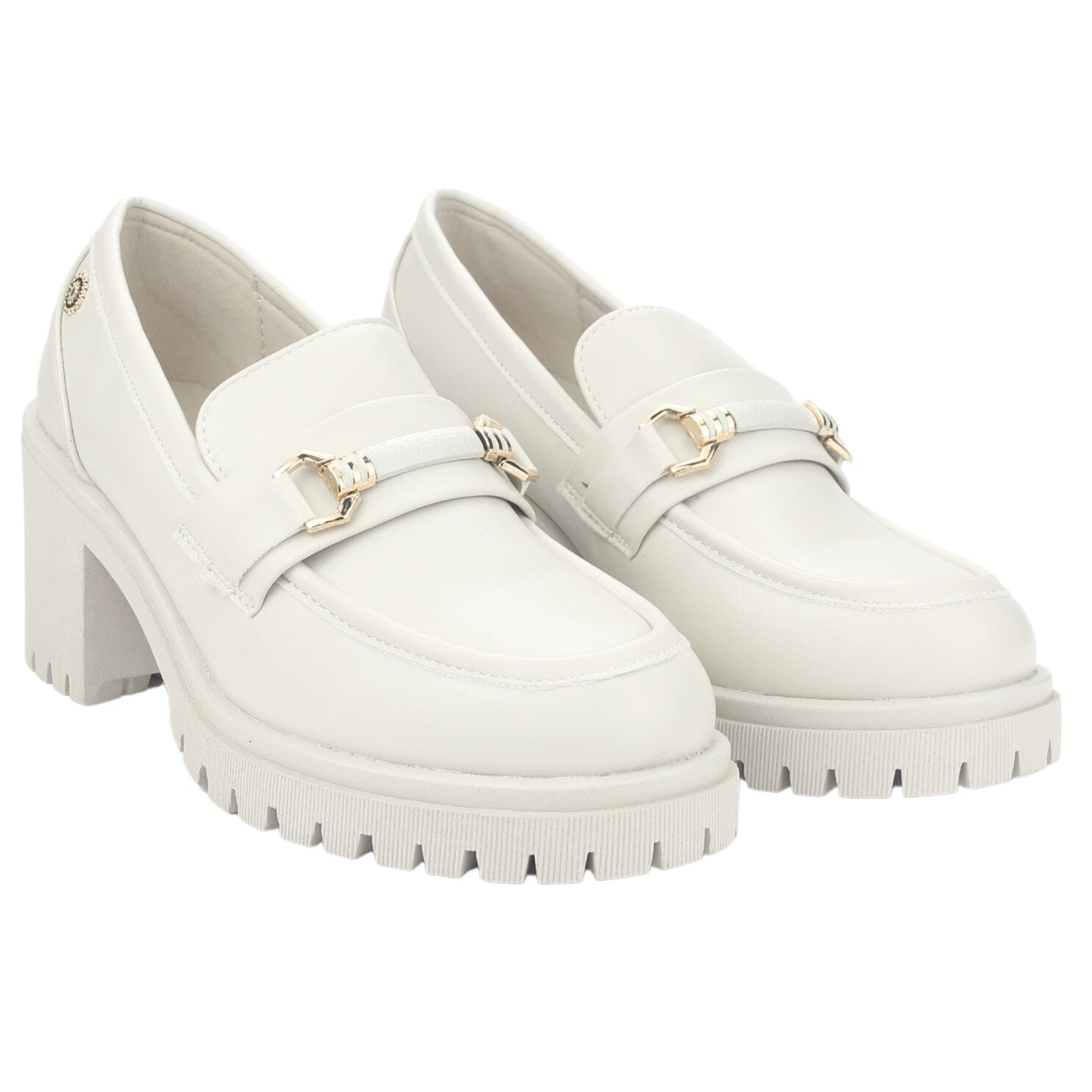 Mocasin Chalada Mujer Juppi-1 Beige Moda Mocasines Plataforma Chalada 