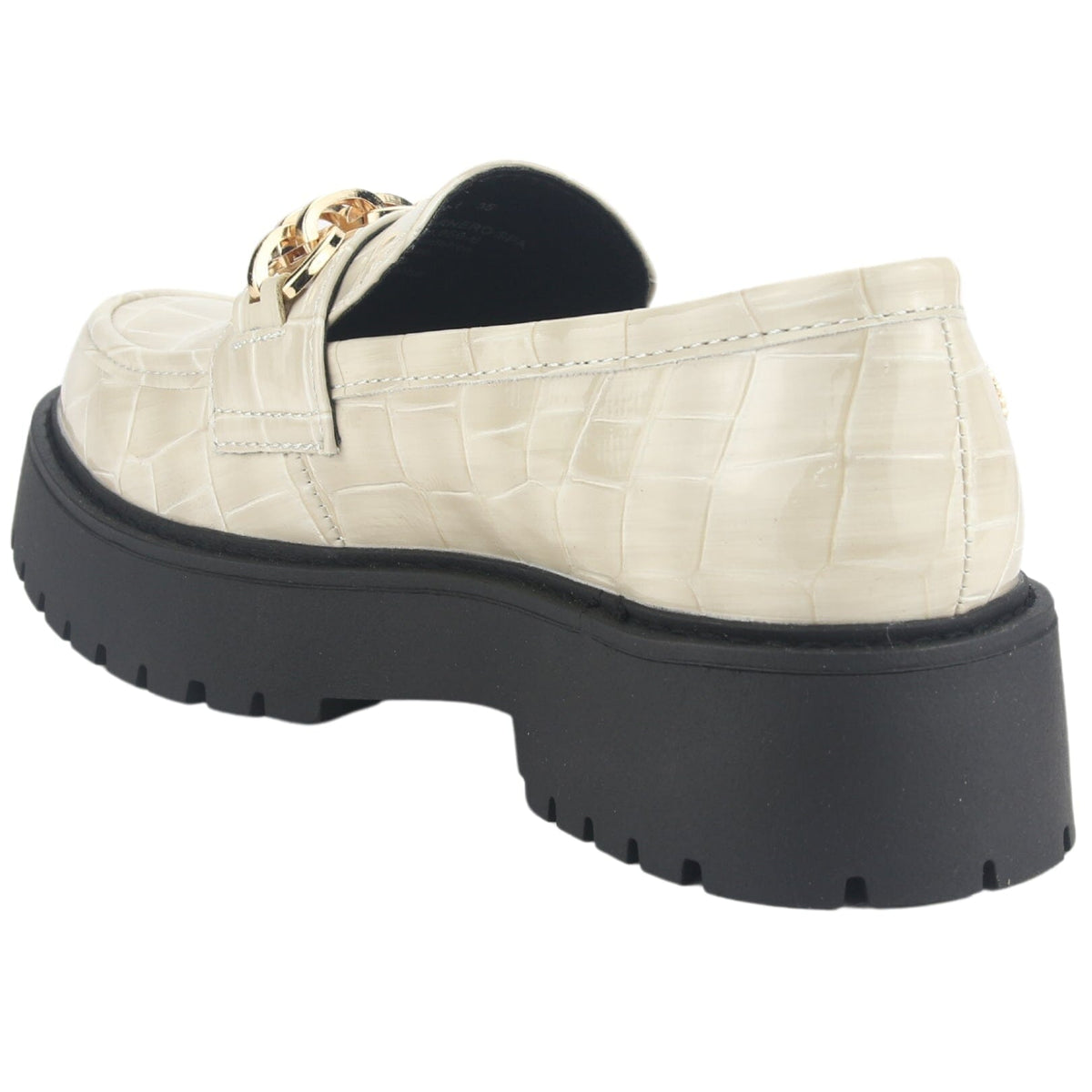Mocasin Chalada Mujer Lenin-1 Beige Casual Mocasines Taco Chalada 