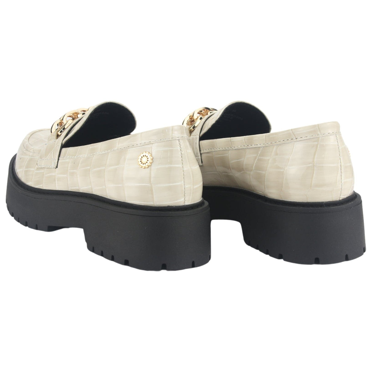 Mocasin Chalada Mujer Lenin-1 Beige Casual Mocasines Taco Chalada 