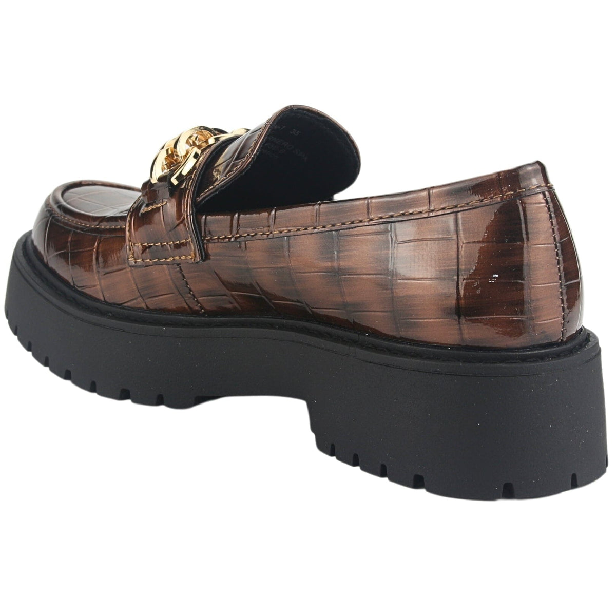 Mocasin Chalada Mujer Lenin-1 Café Casual Mocasines Taco Chalada 