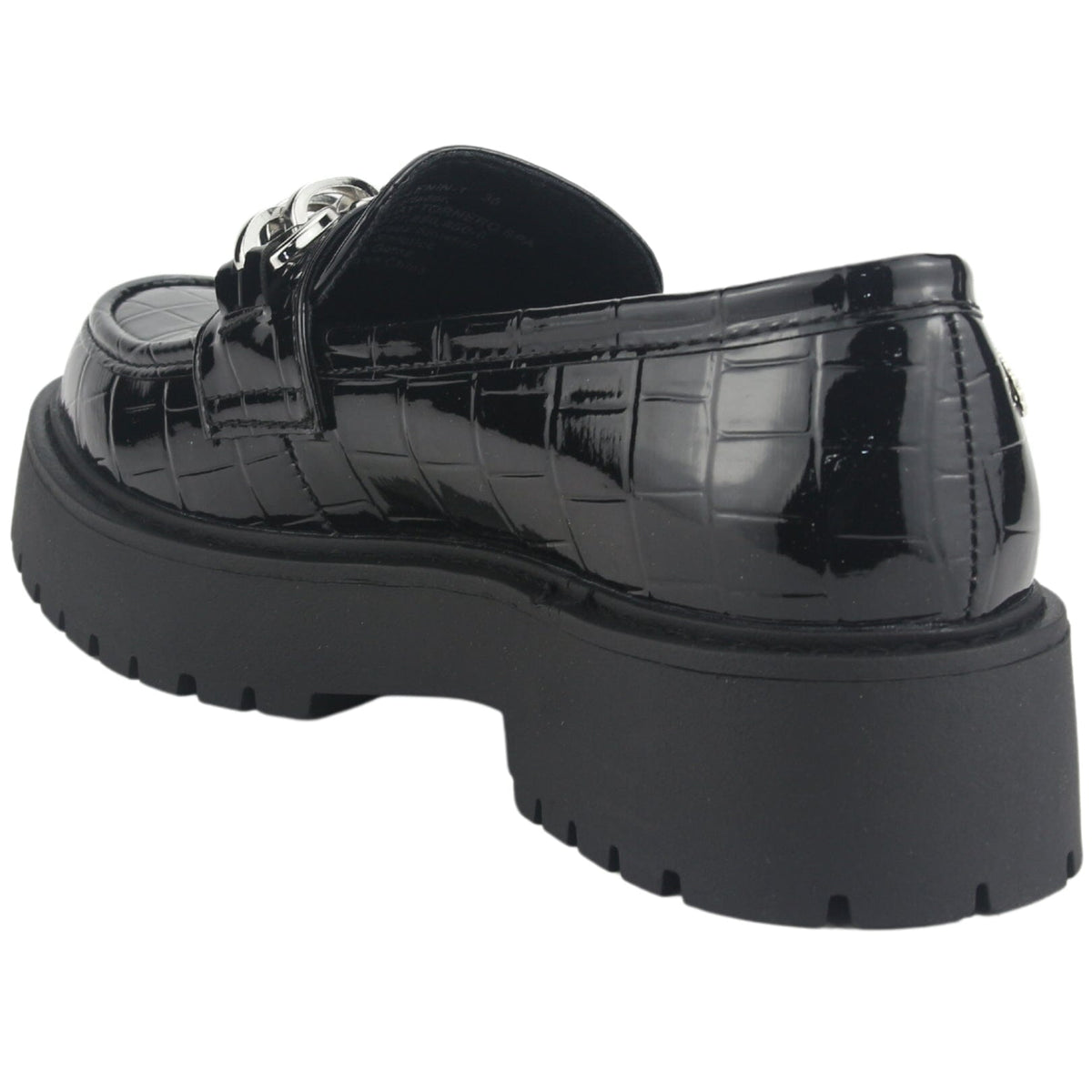 Mocasin Chalada Mujer Lenin-1 Negro Casual Mocasines Taco Chalada 