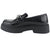 Mocasin Chalada Mujer Lenin-1 Negro Casual Mocasines Taco Chalada