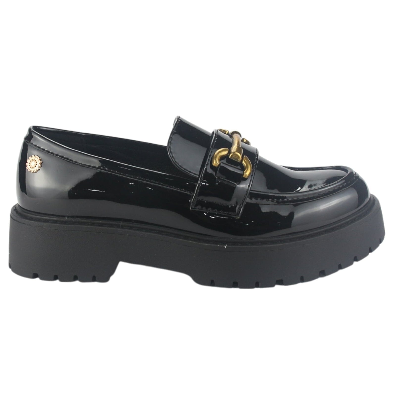 Mocasin Chalada Mujer Lenin-4 Negro Casual Mocasines Plataforma Chalada 