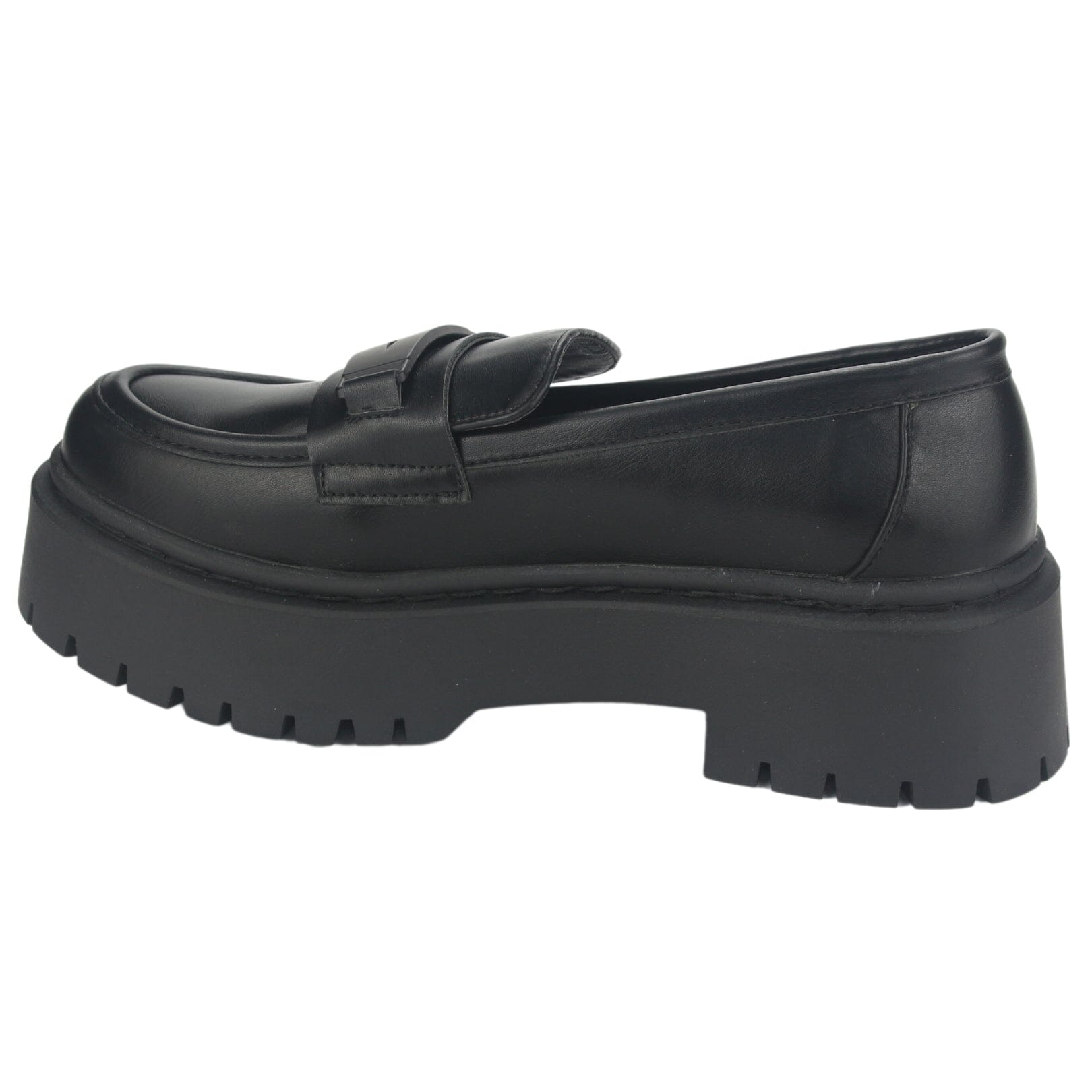 Mocasin Chalada Mujer Lewis-1 Negro Moda Mocasines Taco Chalada