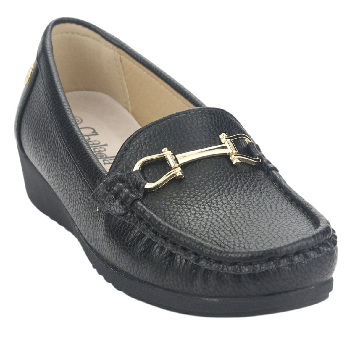 Mocasin Chalada Mujer Malu-2 Negro Casual Mocasines Planos Chalada 