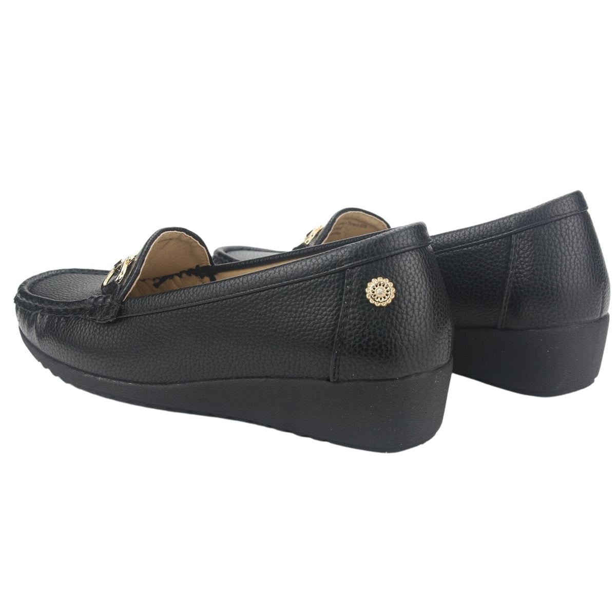 Mocasin Chalada Mujer Malu-2 Negro Casual Mocasines Planos Chalada 
