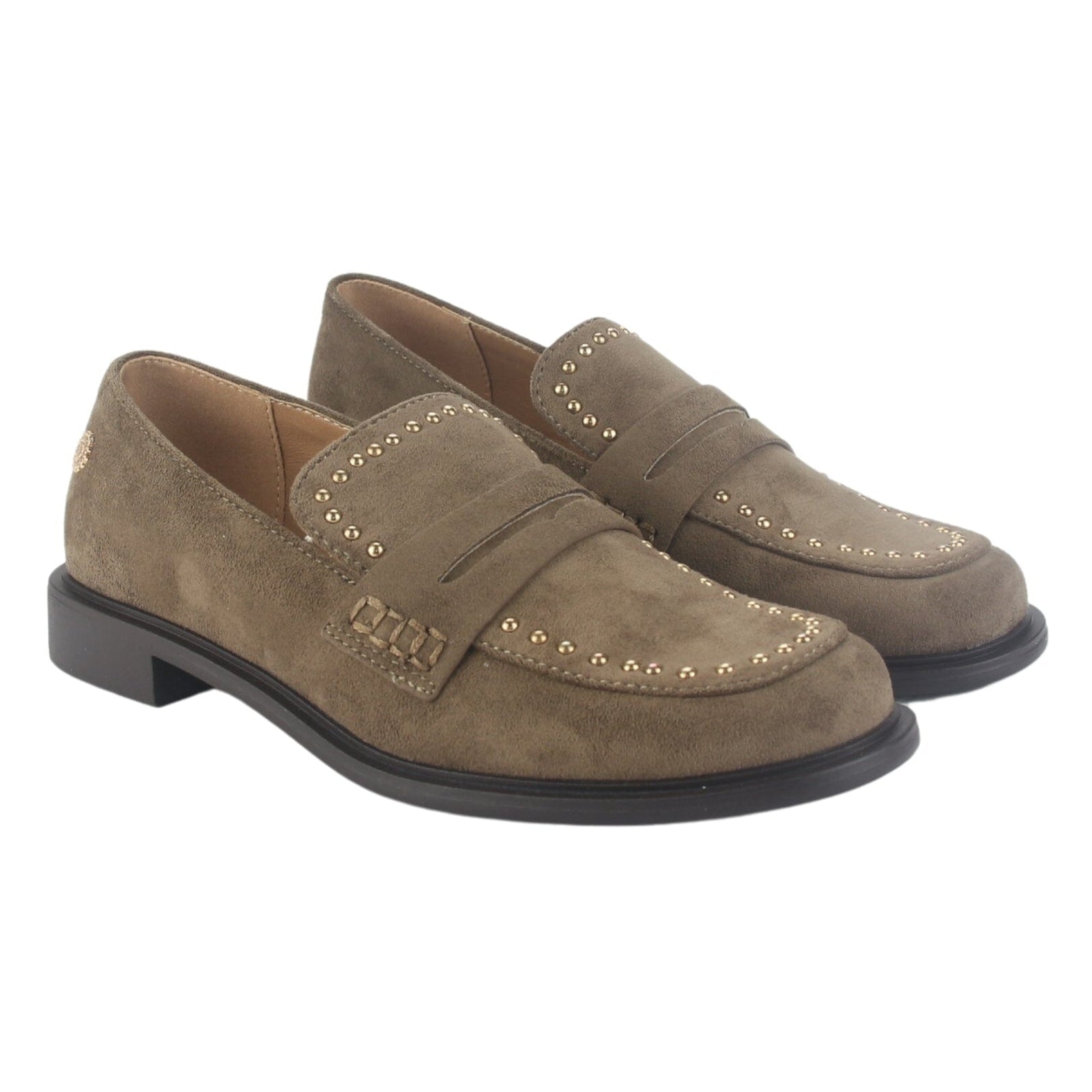 Mocasin Chalada Mujer Mocca-1 Camel Casual Mocasines Taco Chalada 
