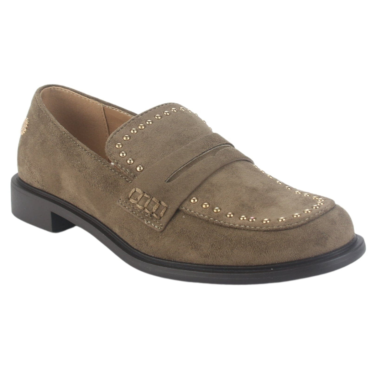 Mocasin Chalada Mujer Mocca-1 Camel Casual Mocasines Taco Chalada 