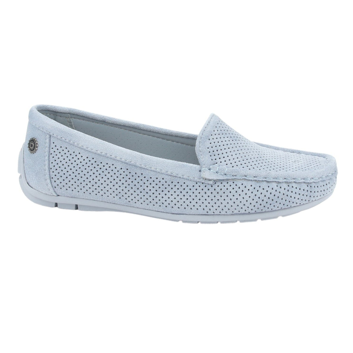 Mocasin Chalada Mujer Nautico-2 Azul Casual Mocasines Planos Chalada 