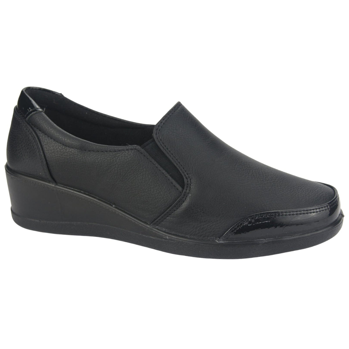 Mocasin Chalada Mujer Oscar-2 Negro Casual Mocasines Taco Chalada 