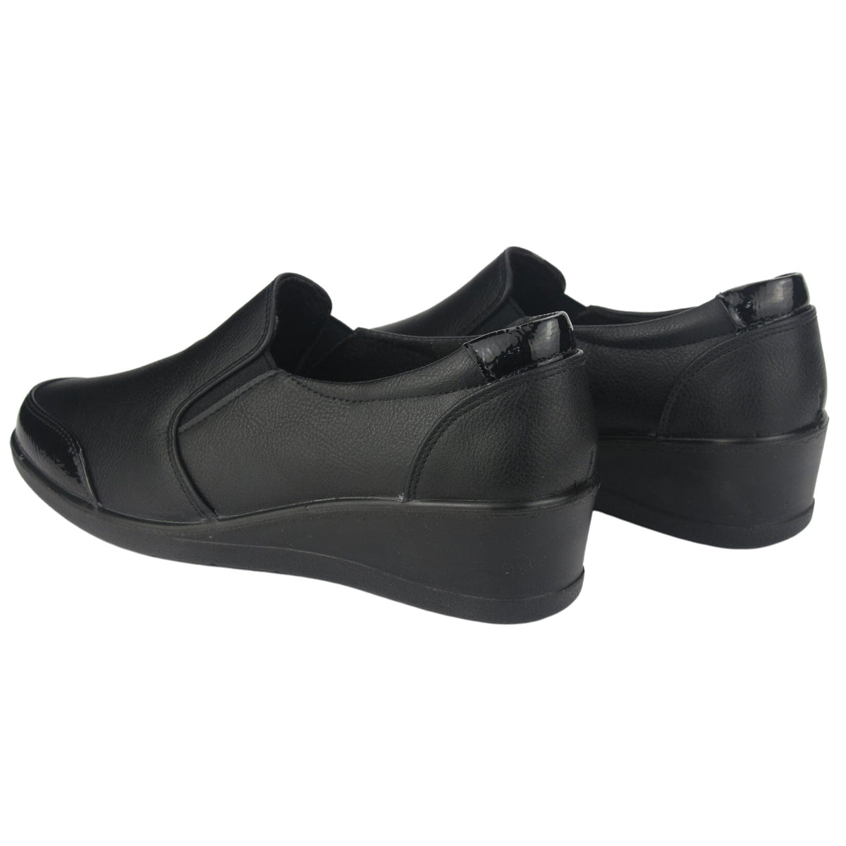 Mocasin Chalada Mujer Oscar-2 Negro Casual Mocasines Taco Chalada 