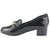 Mocasin Chalada Mujer Reyna-1 Negro Casual Mocasines Taco Chalada