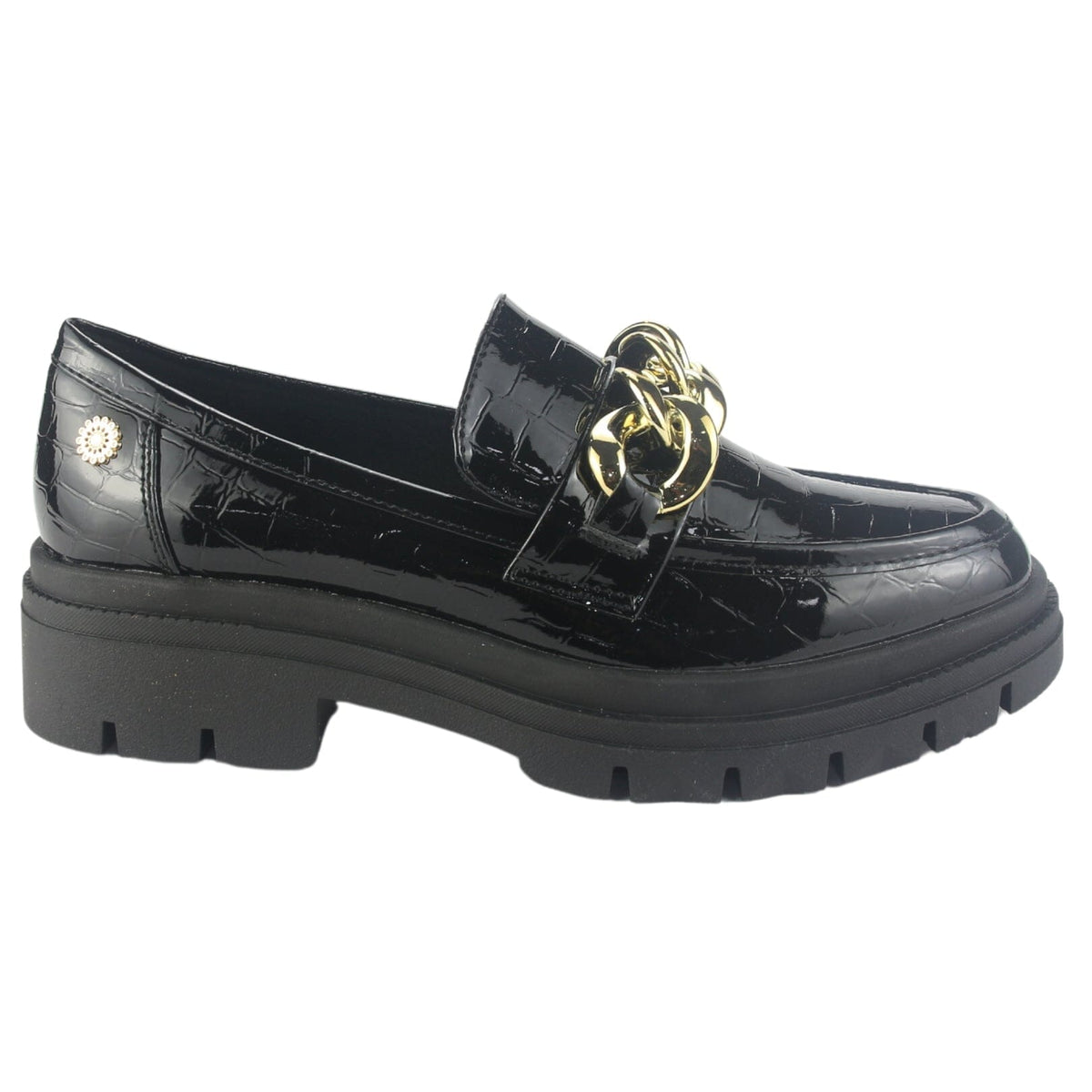 Mocasin Chalada Mujer Selina-7 Negro Casual Mocasines Plataforma Chalada 