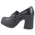 Mocasin Chalada Mujer Tumbes-3 Negro Casual Tacones Altos Chalada 