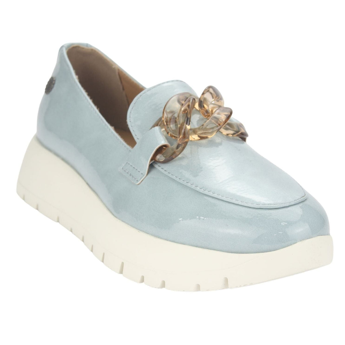 Mocasin Chalada Mujer Wonder-1 Azul Casual Mocasines Plataforma Chalada 