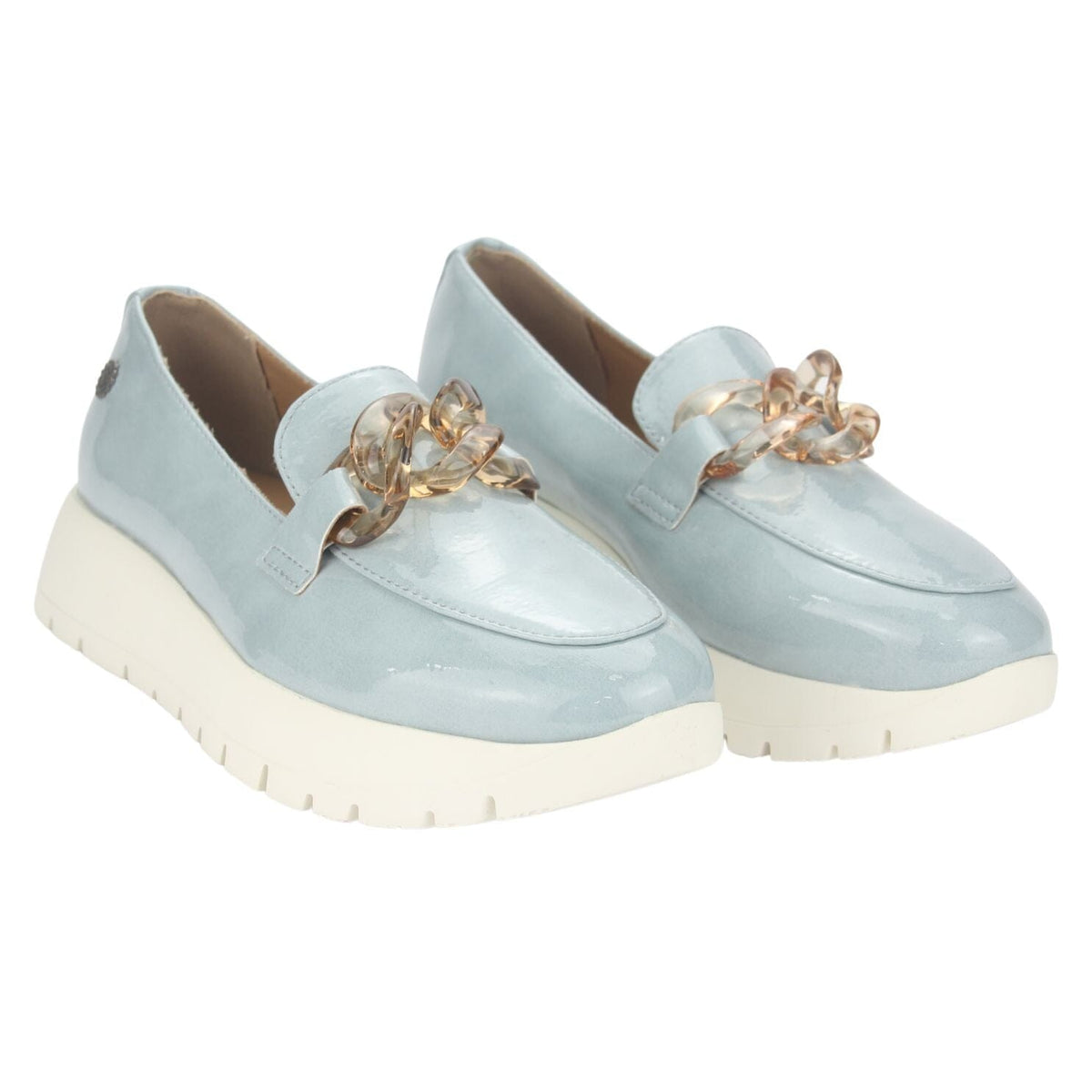 Mocasin Chalada Mujer Wonder-1 Azul Casual Mocasines Plataforma Chalada 