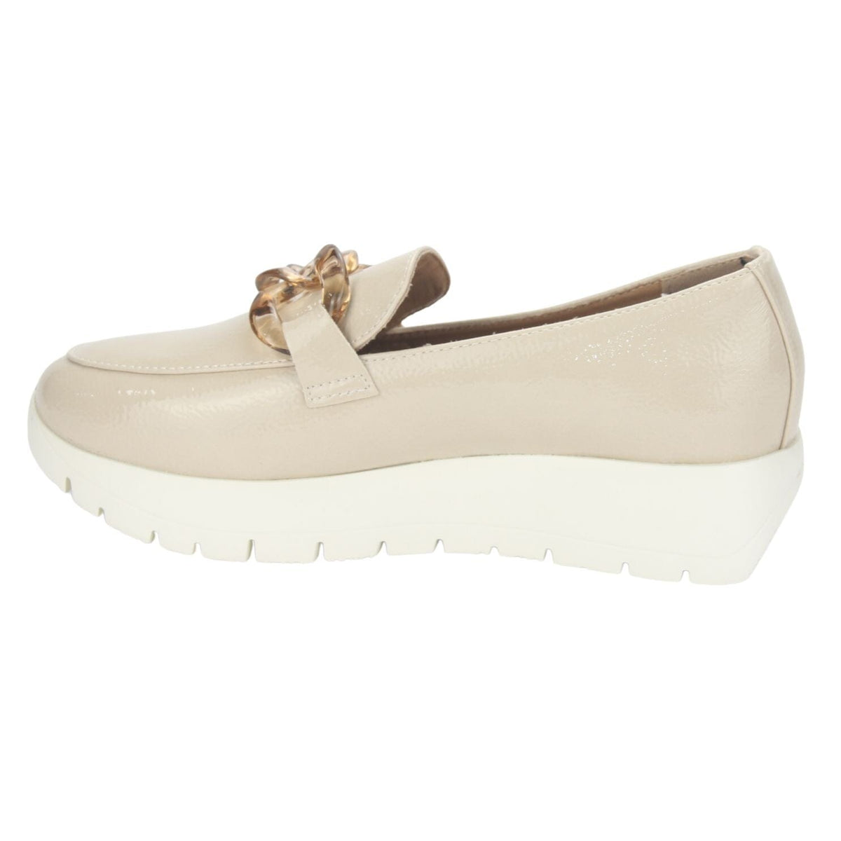 Mocasin Chalada Mujer Wonder-1 Beige Casual Mocasines Plataforma Chalada 