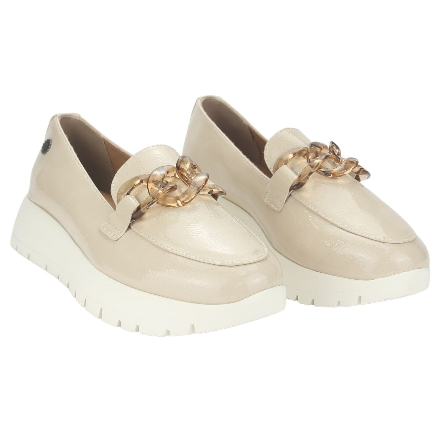 Mocasin Chalada Mujer Wonder-1 Beige Casual Mocasines Plataforma Chalada 