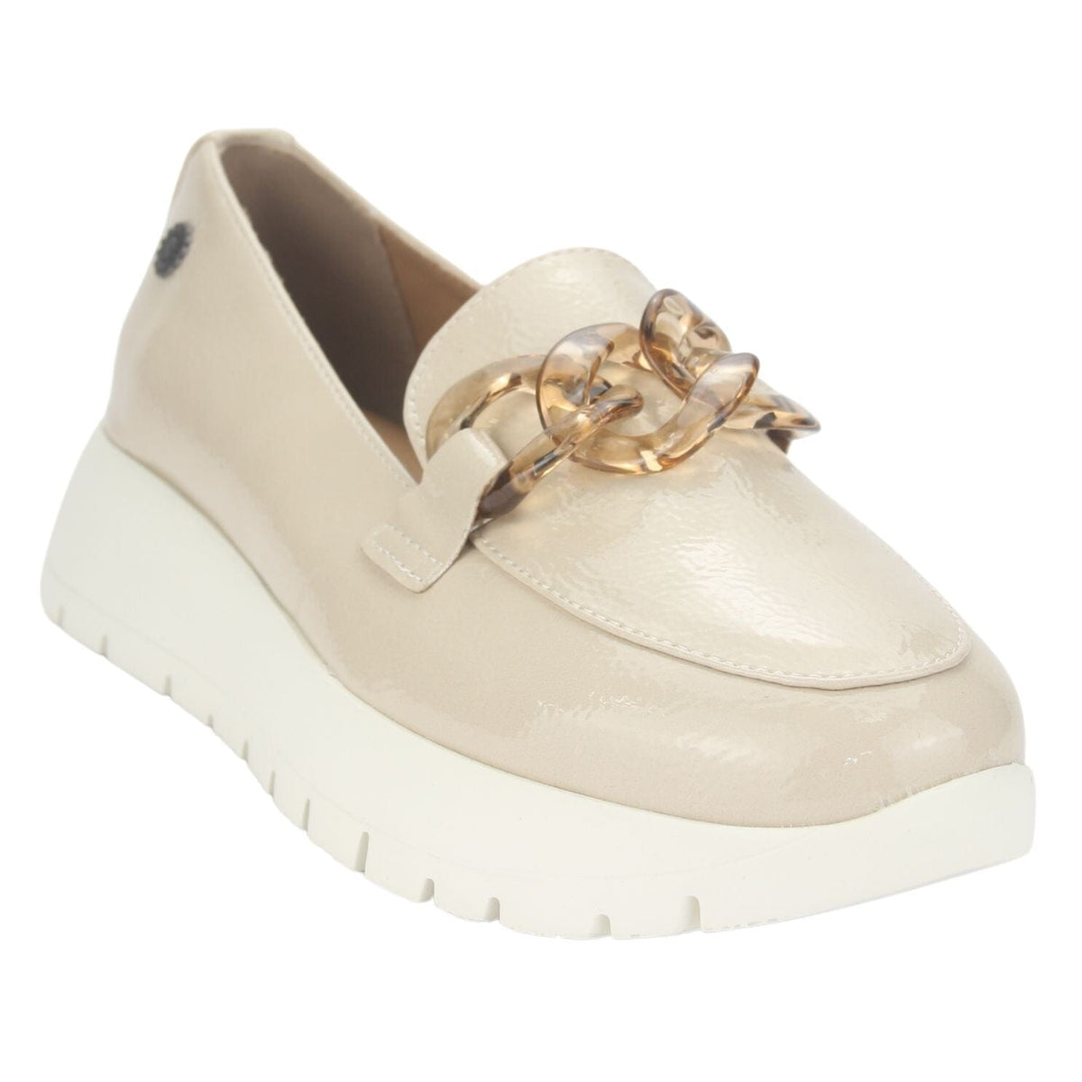 Mocasin Chalada Mujer Wonder-1 Beige Casual Mocasines Plataforma Chalada 